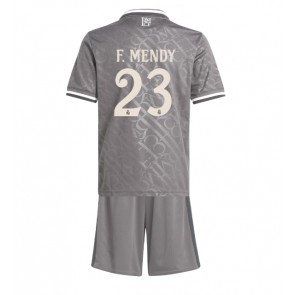 Real Madrid Ferland Mendy #23 Rezervni Dres za Dječji 2024-25 Kratak Rukavima (+ kratke hlače)